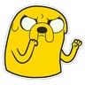 Stickers Jake The Dog (Adventure Time)