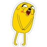Stickers Jake The Dog (Adventure Time)