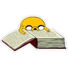 Stickers Jake The Dog (Adventure Time)