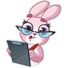 Stickers Bunny Rosy (Telegram)