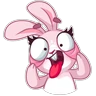 Stickers Bunny Rosy (Telegram)