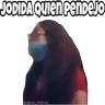 Stickers lady 3 pesos
