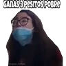 Stickers lady 3 pesos