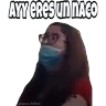 Stickers lady 3 pesos