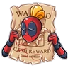 Stickers Lady Deadpool