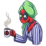 Stickers Lady Deadpool