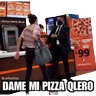 Stickers Lady Pizza