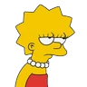 Stickers Lisa Simpson