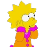 Stickers Lisa Simpson