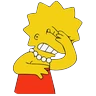 Stickers Lisa Simpson