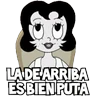 Stickers Lulu de cartón