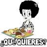 Stickers Lulu de cartón