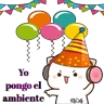 Stickers Mochi cumpleaños #1