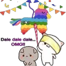 Stickers Mochi cumpleaños #1