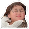 Stickers Niña Coreana