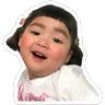 Stickers Niña Coreana