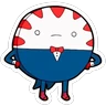 Stickers Peppermint Butler (Adventure Time) Mentita