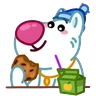 Stickers Snowball Boy