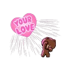 Stickers SWEET BROWN Y CONY