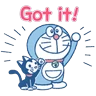 Stickers Doraemon & Tons of Cats Stickers 