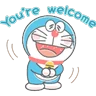 Stickers Doraemon Animated Crayon Stickers 