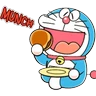 Stickers Doraemon Animated Onomatopoeia 