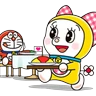 Stickers Doraemon & Dorami 