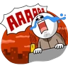 Stickers Moon Job Hunting Story 