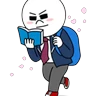 Stickers Moon: High School Memories 