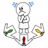 Stickers Moon: Salaryman Special 