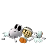 Stickers Super Mario Relaxing Life 
