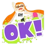 Stickers Splatoon: Inkling Injection 