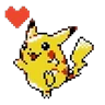 Stickers Pokémon Pixel Art: Gold & Silver Edition 