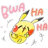 Stickers Team Rascal Pikachu 