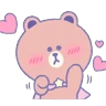 Stickers LINE FRIENDS Shining Stars 