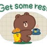 Stickers BROWN & FRIENDS Fun Days 