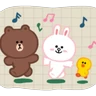 Stickers BROWN & FRIENDS Fun Days 