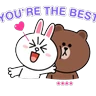 Stickers Brown & Cony Custom Stickers 