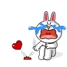 Stickers Brown & Cony Heaps of Hearts! 