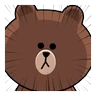 Stickers Brown & Cony Heaps of Hearts! 