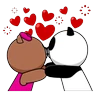 Stickers CHOCO & Pangyo Love Punch 