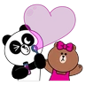 Stickers CHOCO & Pangyo Love Punch 