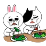 Stickers Cony and Jessica: Girls Night Out 