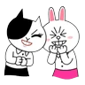 Stickers Cony and Jessica: Girls Night Out 