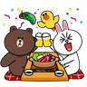 Stickers Brown & Cony Snug Winter Date 
