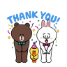 Stickers Brown & Cony Snug Winter Date 