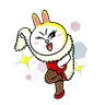 Stickers Brown & Cony Snug Winter Date 