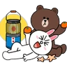 Stickers Brown & Cony Snug Winter Date 