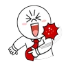 Stickers Chief Moon Battle as an Office Worker 