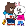 Stickers Brown & Cony Cozy Winter Date 